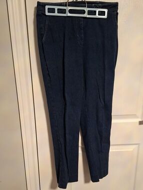 Holt Renfrew Dark Blue Women's Straight-Leg Jeans